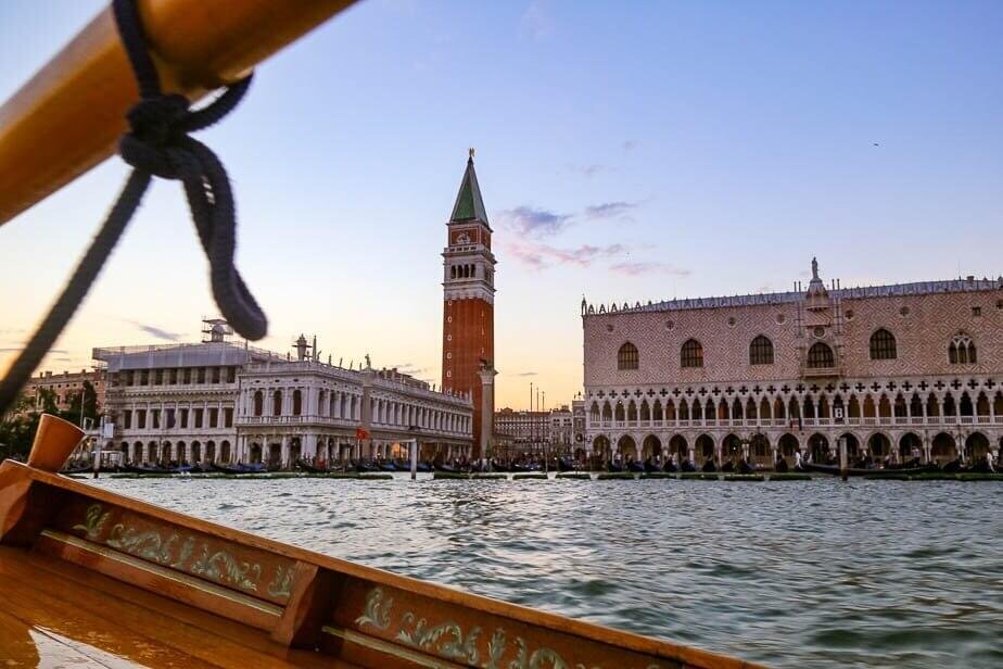 San Marco Venice by boat