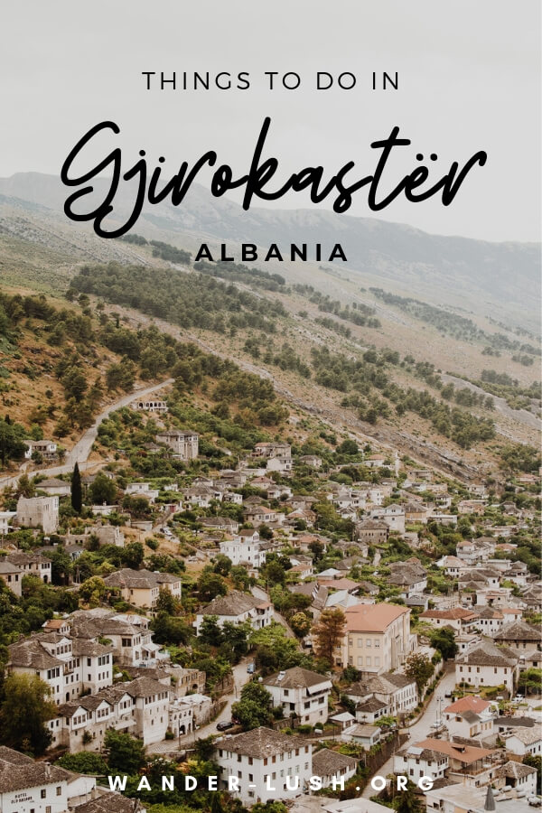 Gjirokaster, the Stone City, is a must-see in Albania. Here are the best things to do in Gjirokaster, including the castle, bazzar, and Ali Pasha Bridge.