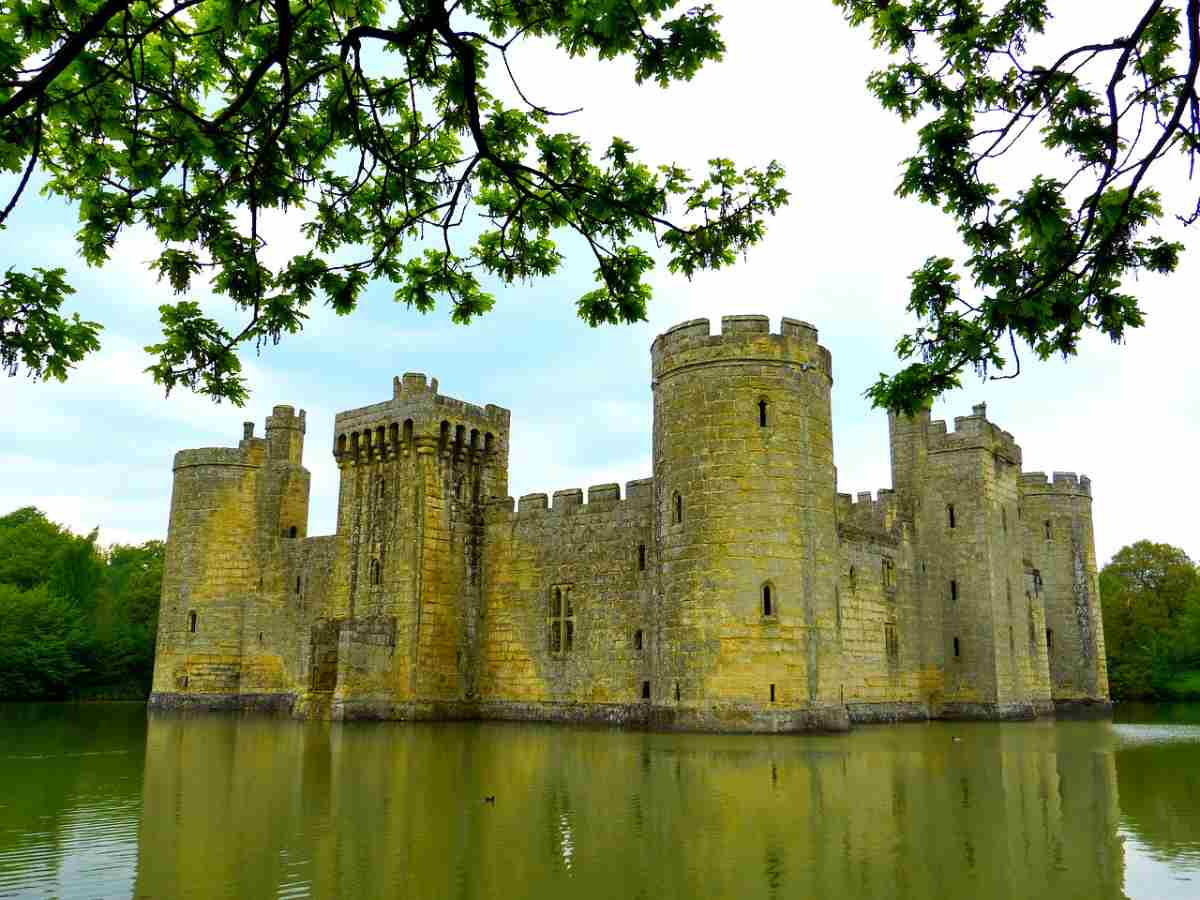 Bodiam Castle, best of the  Southern England castles