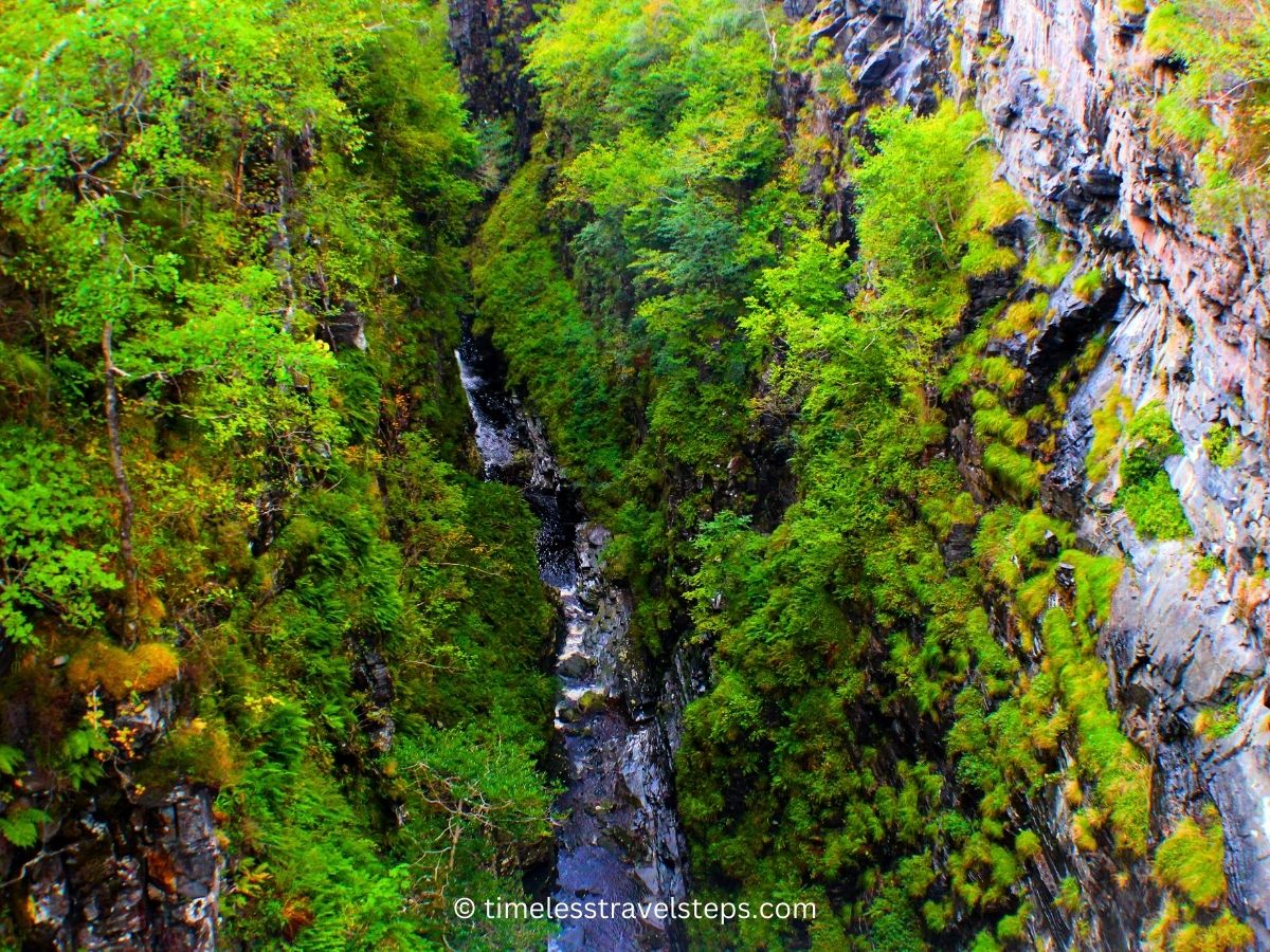 corrieshalloch gorge and measach falls 