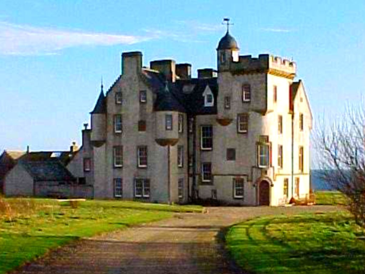 the grand Keiss House Caithness