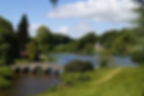 Stourhead lake and Palladian bridge