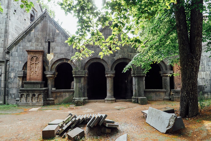 Sanahin Monastery, a UNESCO Site in Armenia.