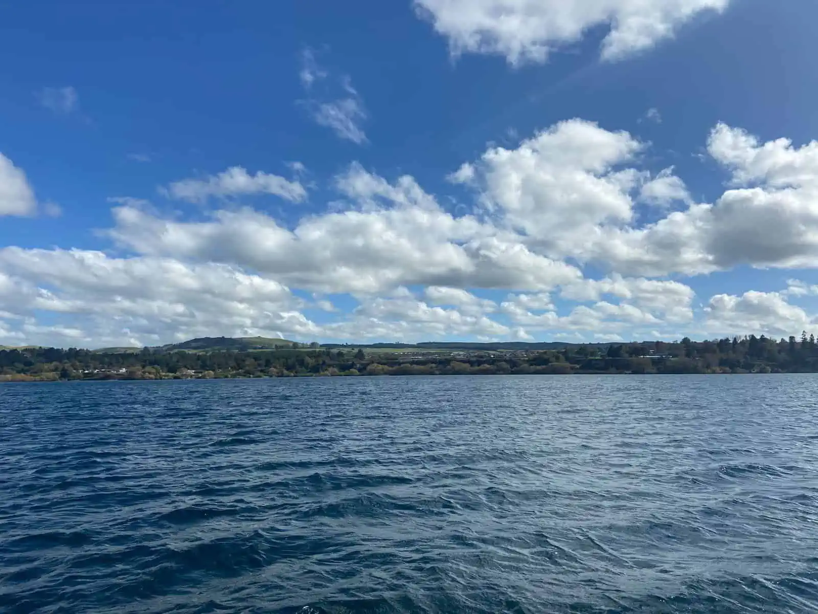 Lake Taupo in Aotearoa New Zealand