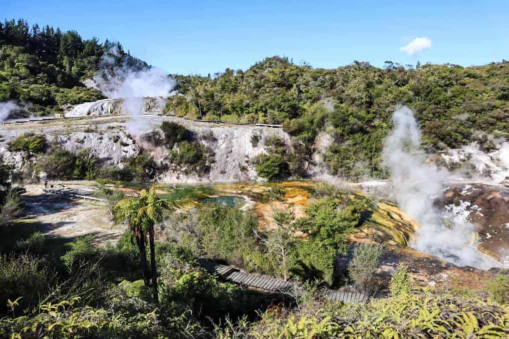 Orakei Korako geothermal park in Rotorua by Nothing Familiar Travel