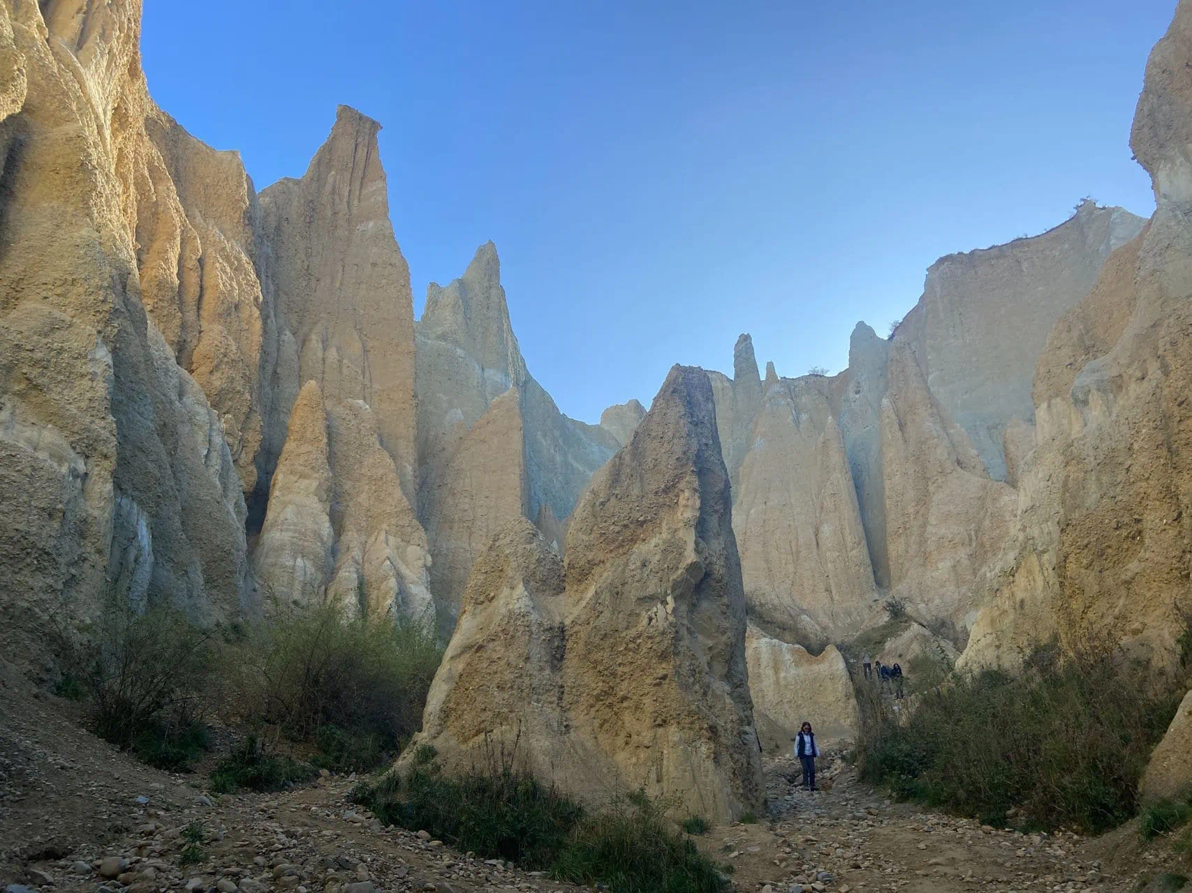 Clay Cliffs of Omarama in New Zealand