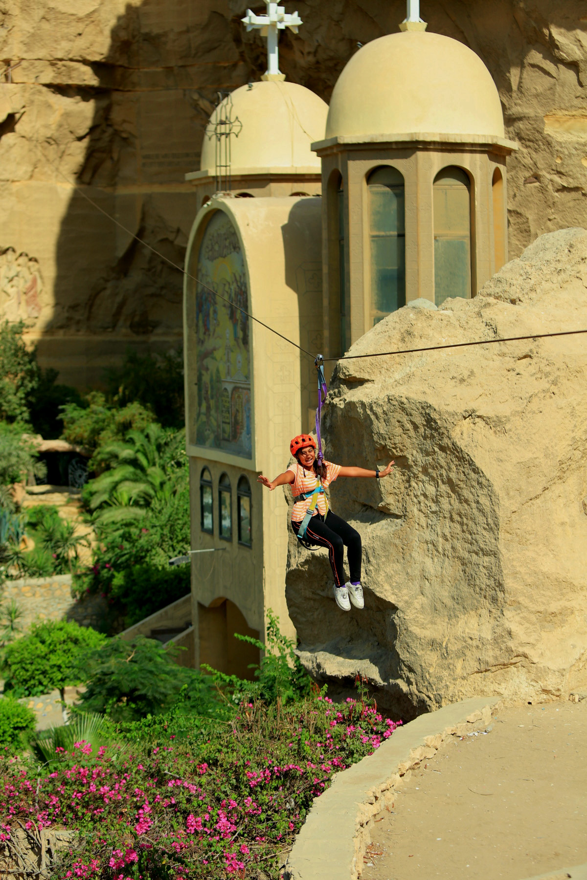 zipline cave church 