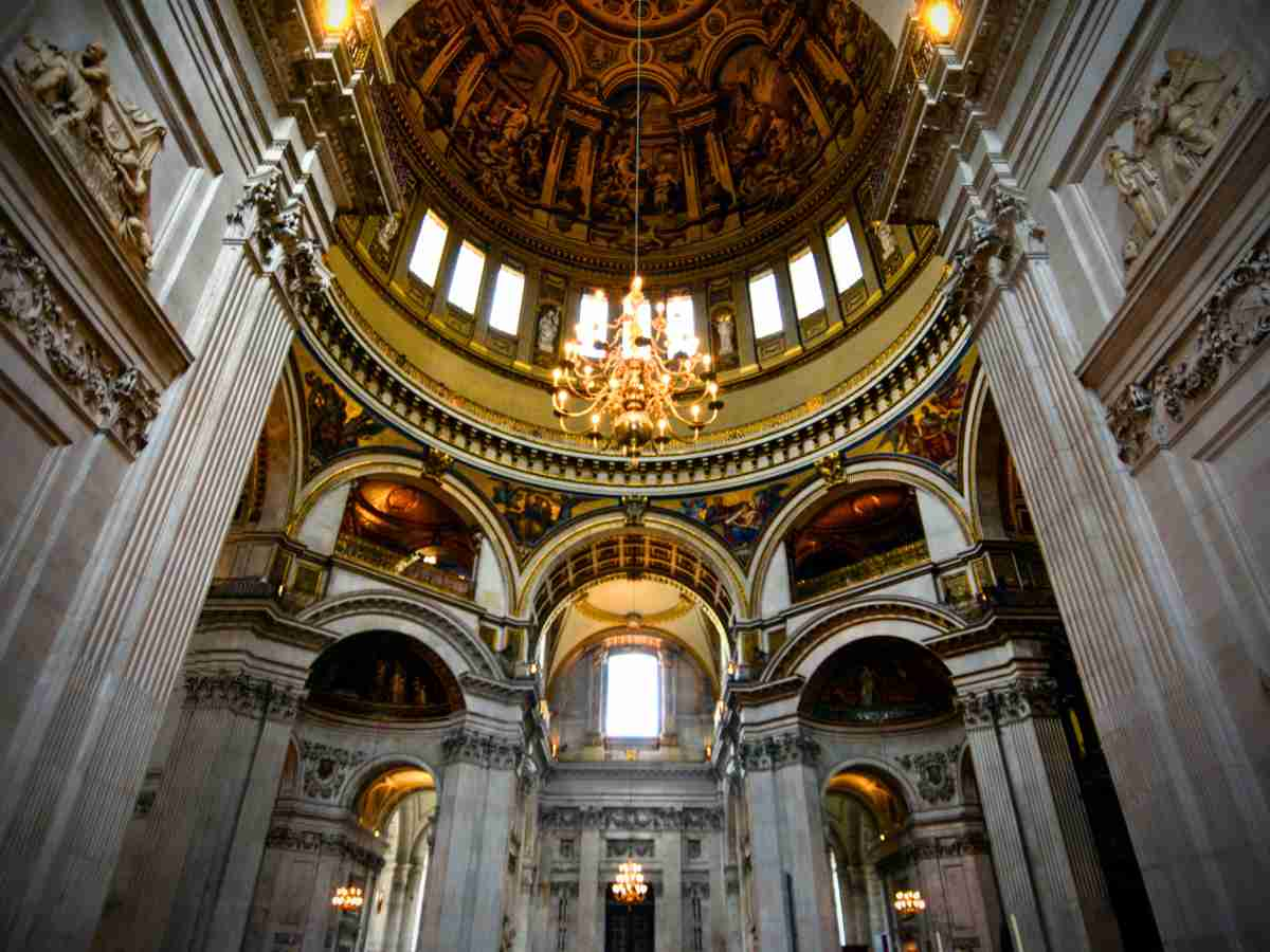 internal view of the dome