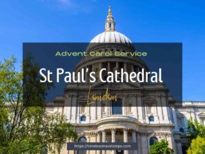 Advent Carol Service 2023 at St Paul's Cathedral, London