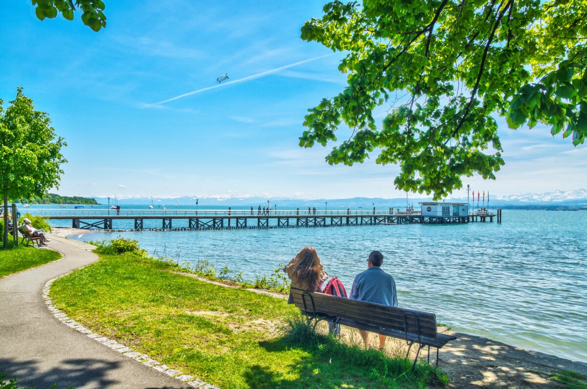 Footpath at Lake Constance