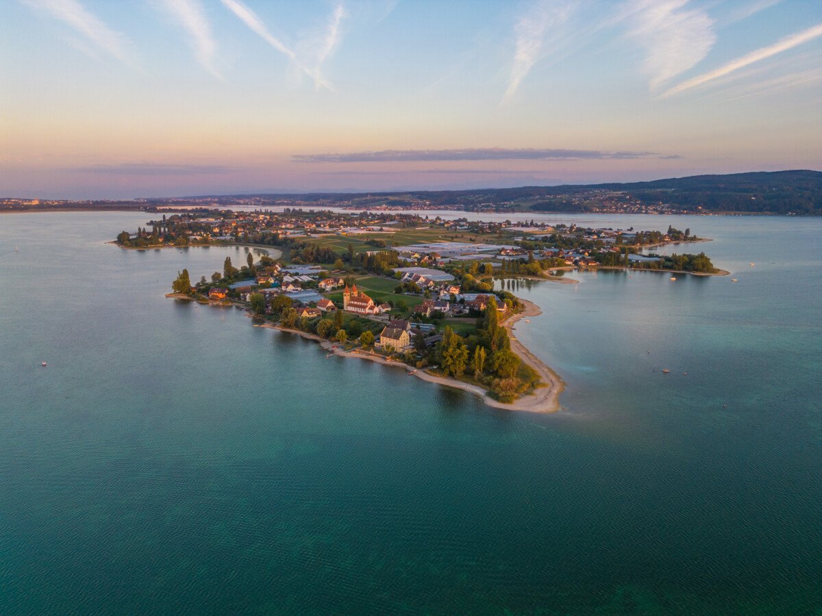 Reichenau Island at Lake Constance