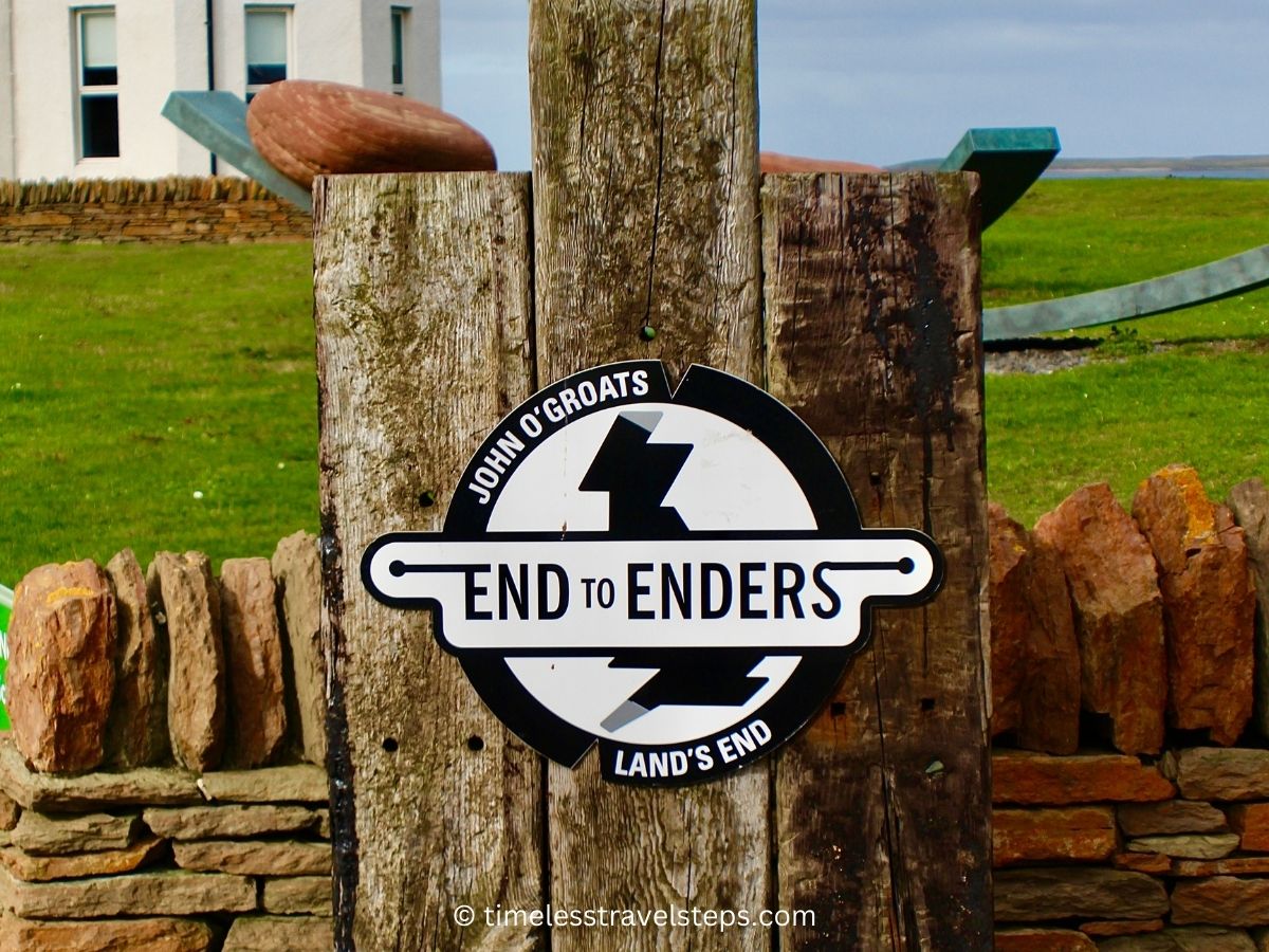 end to enders John O'Groats © timelesstravelsteps.com