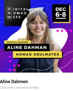 Meet the Digital Nomad Week Speakers: Aline Dahmen, Nomad Soulmates - Total Croatia