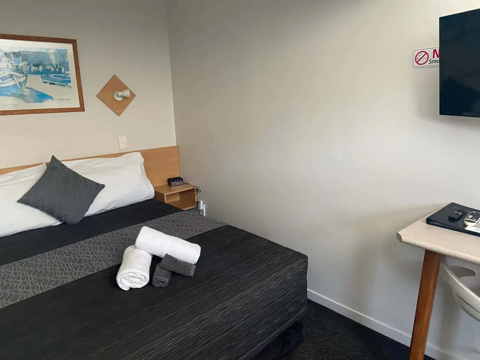 Barrington Motel room in Taupo, New Zealand