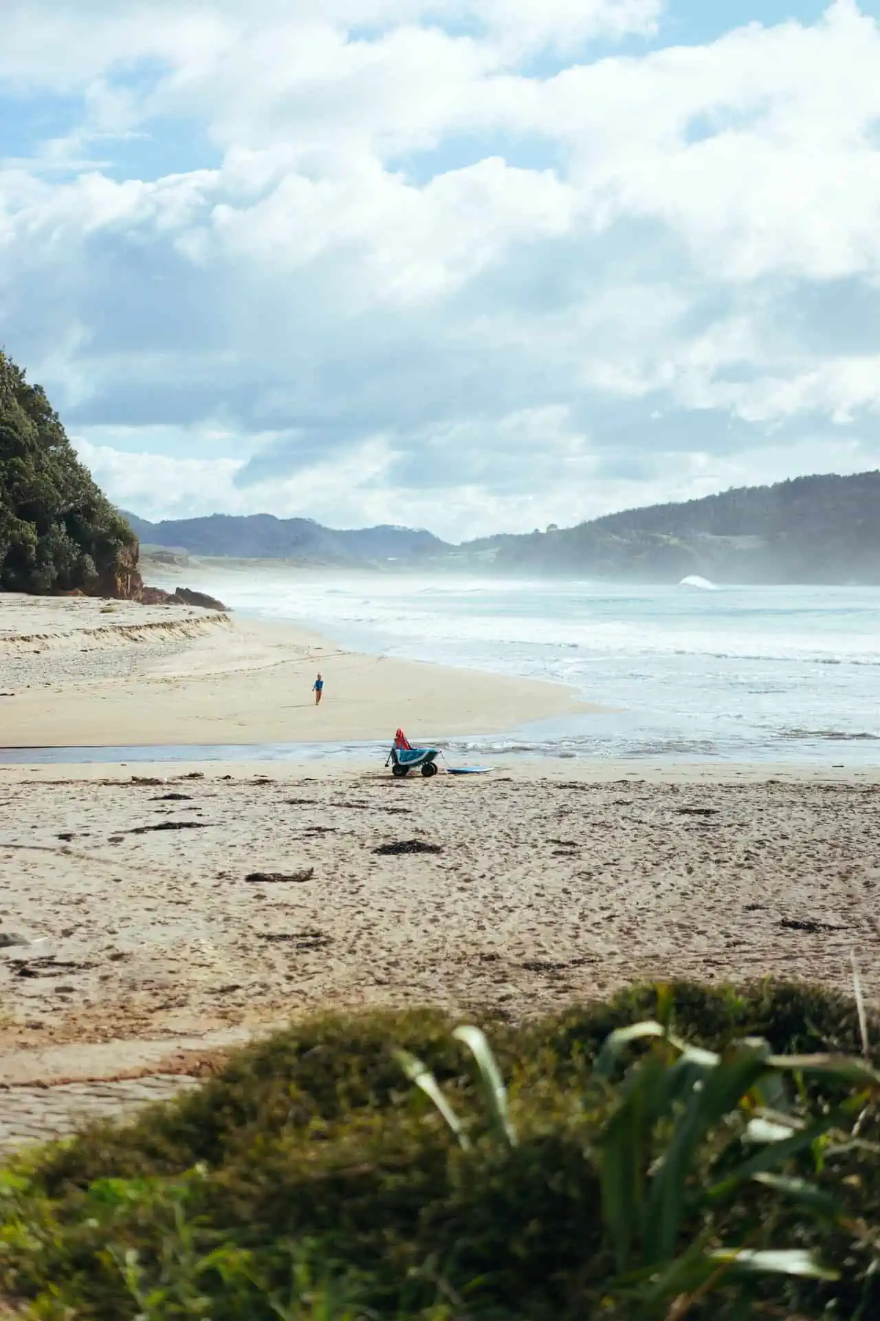 Hot Water Beach on the Coromandel Peninsula, part of a New Zealand North Island itinerary