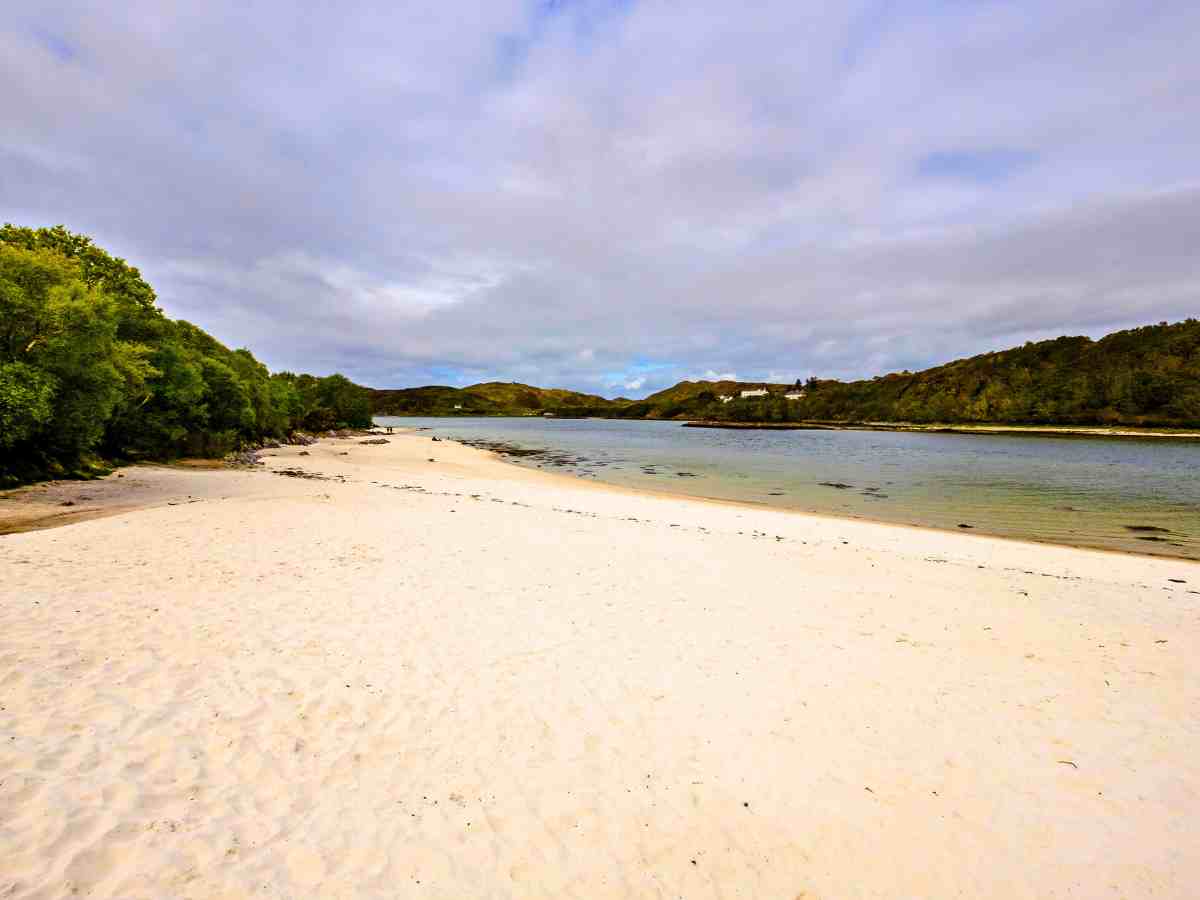 silver sands of Morar, Road to the Isles