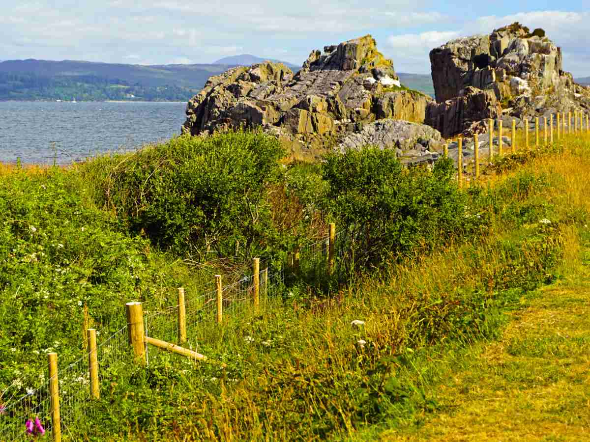 landscape and stone arch at Mallaig Timeless Travel Steps