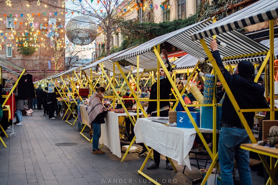 Christmas Markets at Fabrika Tbilisi.