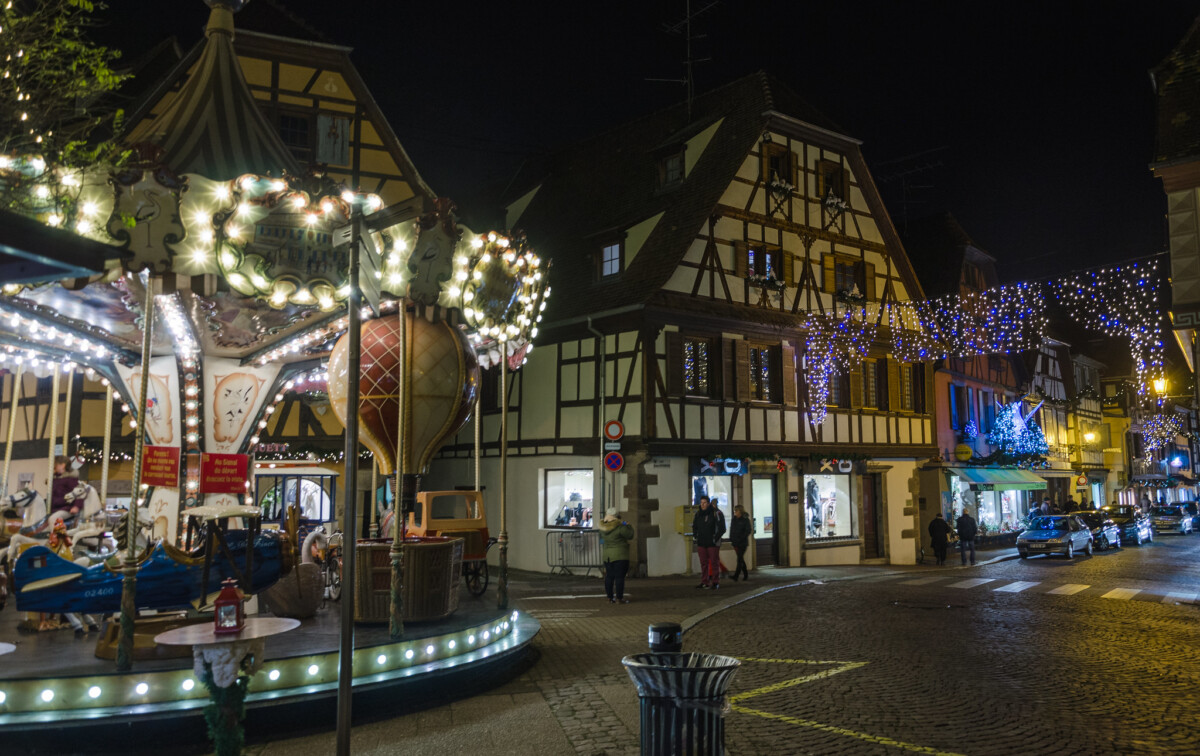 Obernai Christmas Market in France