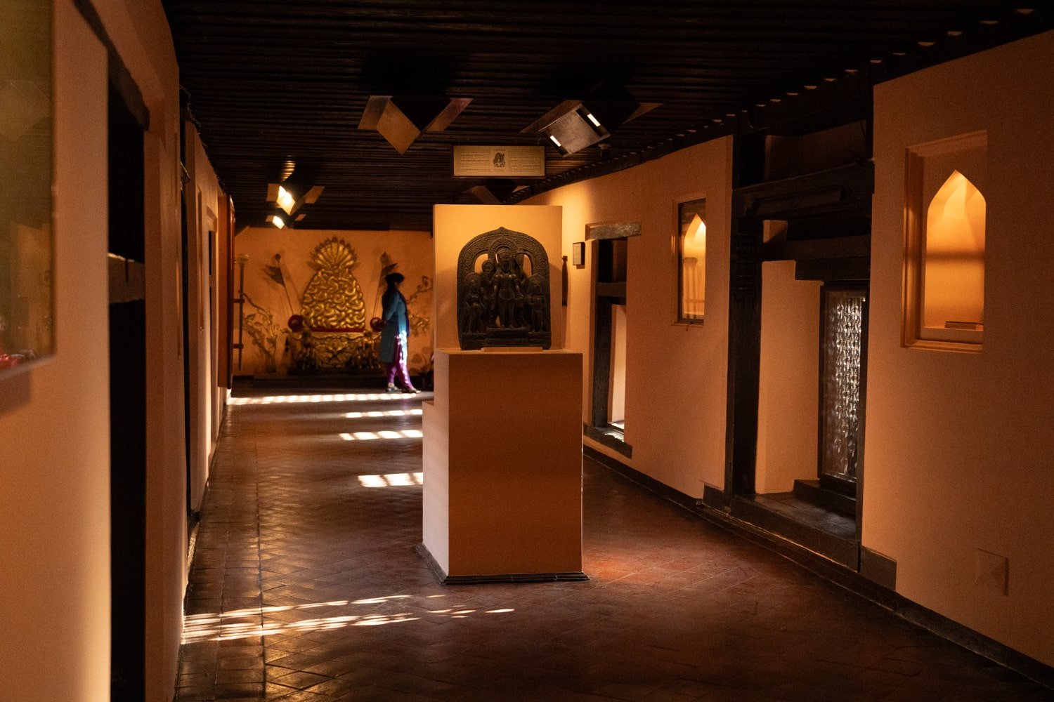 Inside the Patan Museum in Patan Durbar Square.