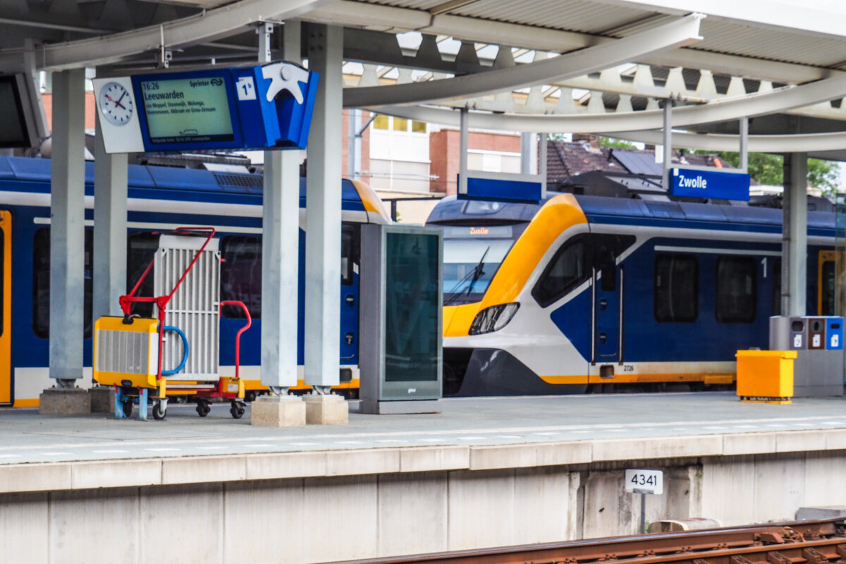 Train Station in Zwolle, Netherlands