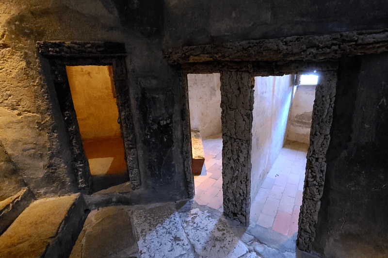 The two rooms and the pharmacy at Convent of the Capuchos