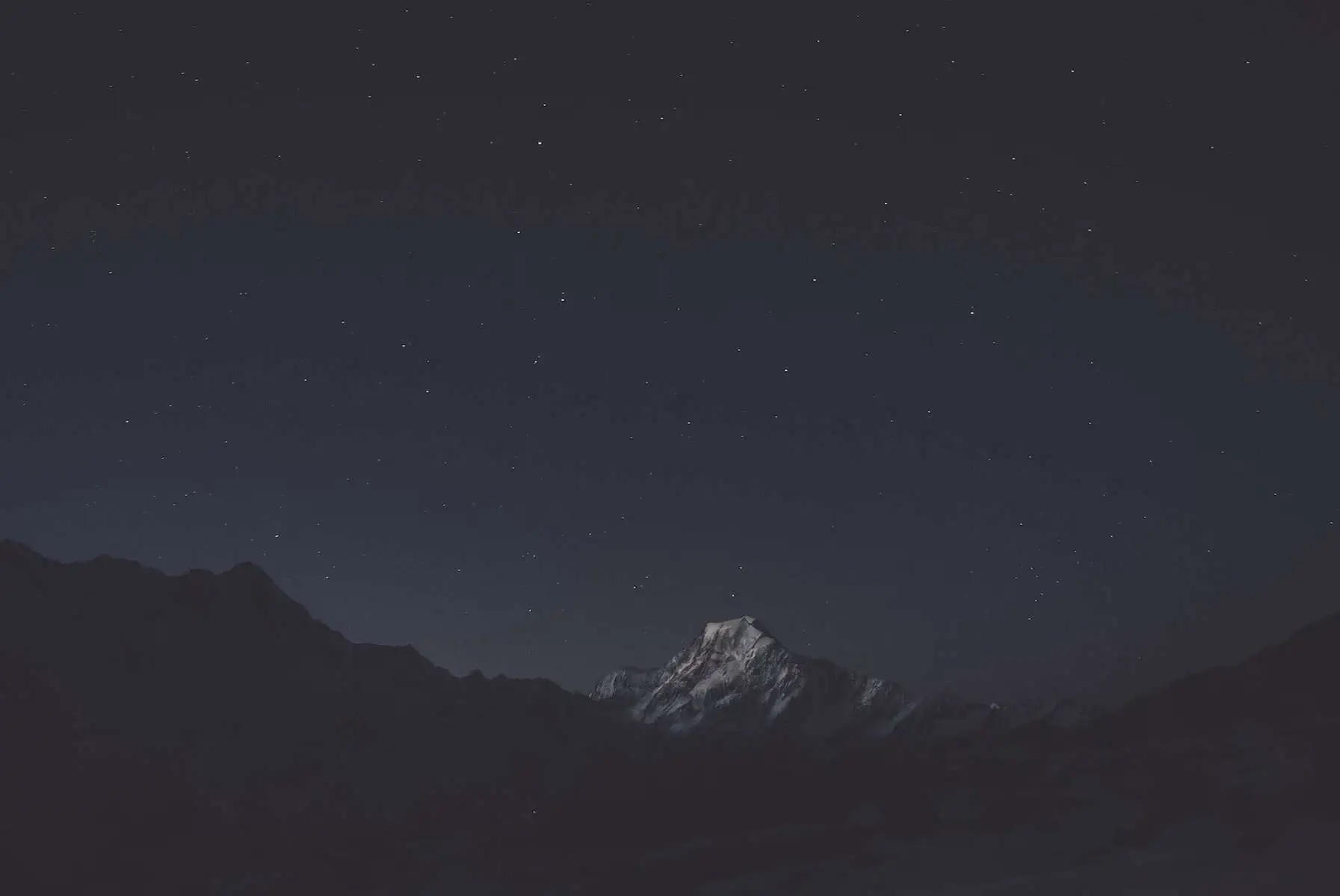 International Dark Sky Reserve at Aoraki Mt Cook, star gazing at Mount Cook