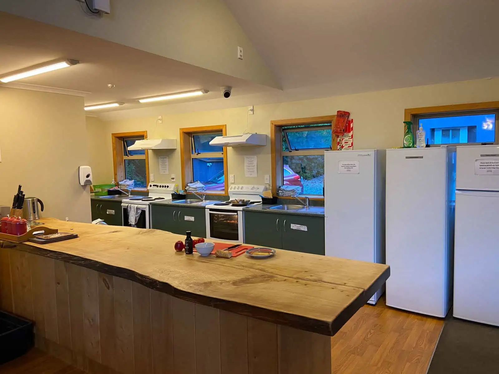 Kitchen at Aoraki Mount Cook Alpine Lodge