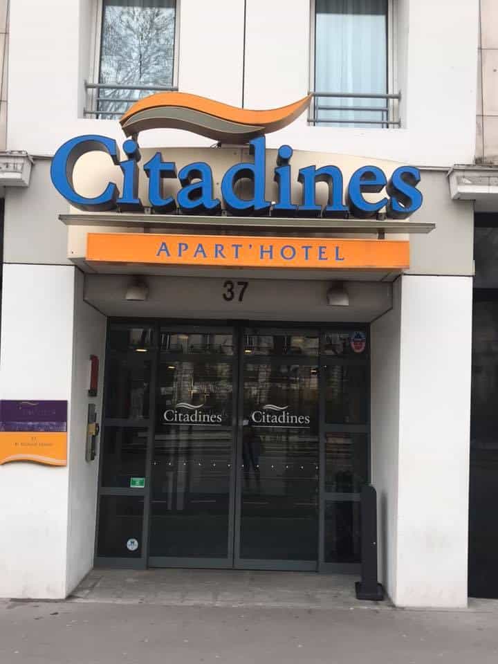 Citadines Bastille Marais Paris exterior