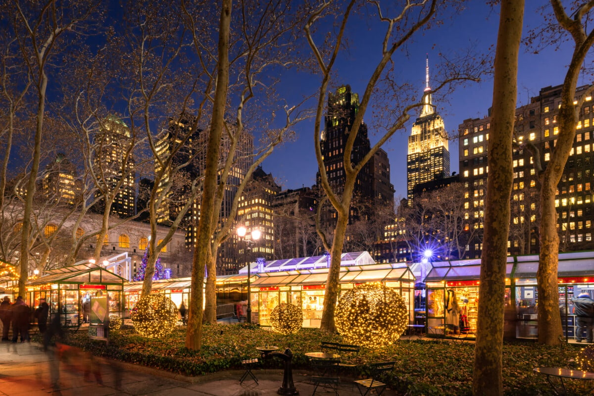 New York Christmas Market  and Christmas Village