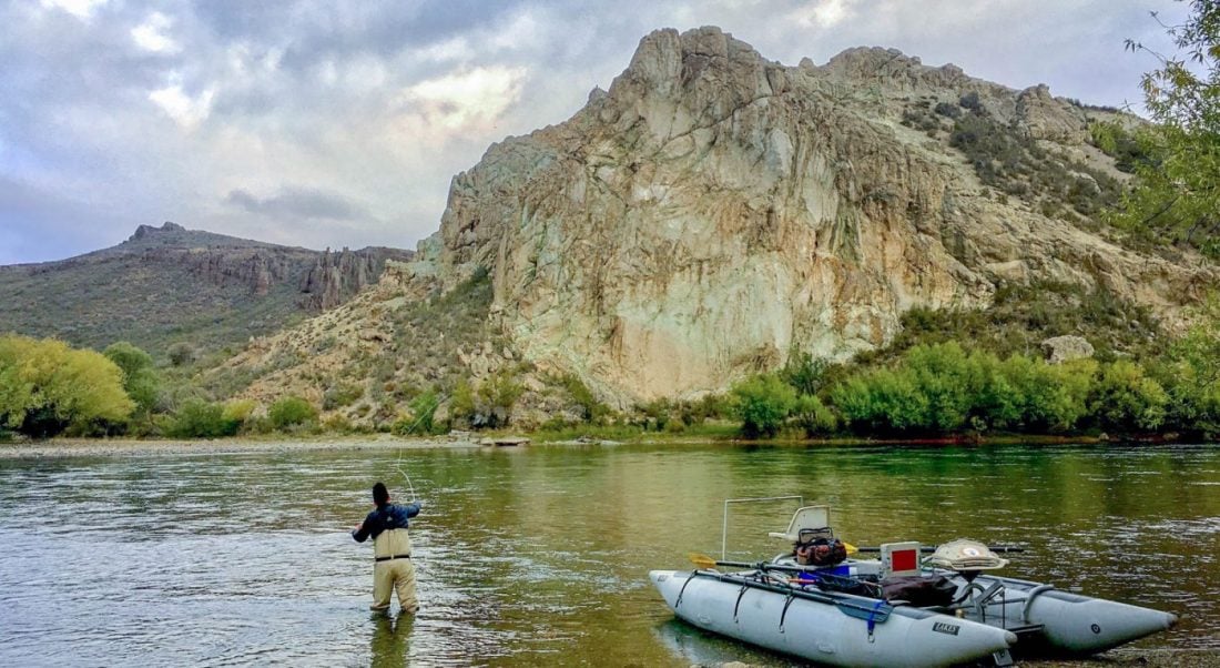 Fly Fishing in Lake District Argentina Patagonia