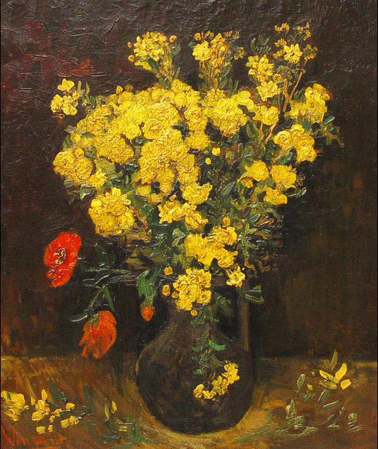 Van Gogh Poppy Flowers Khalil Museum 