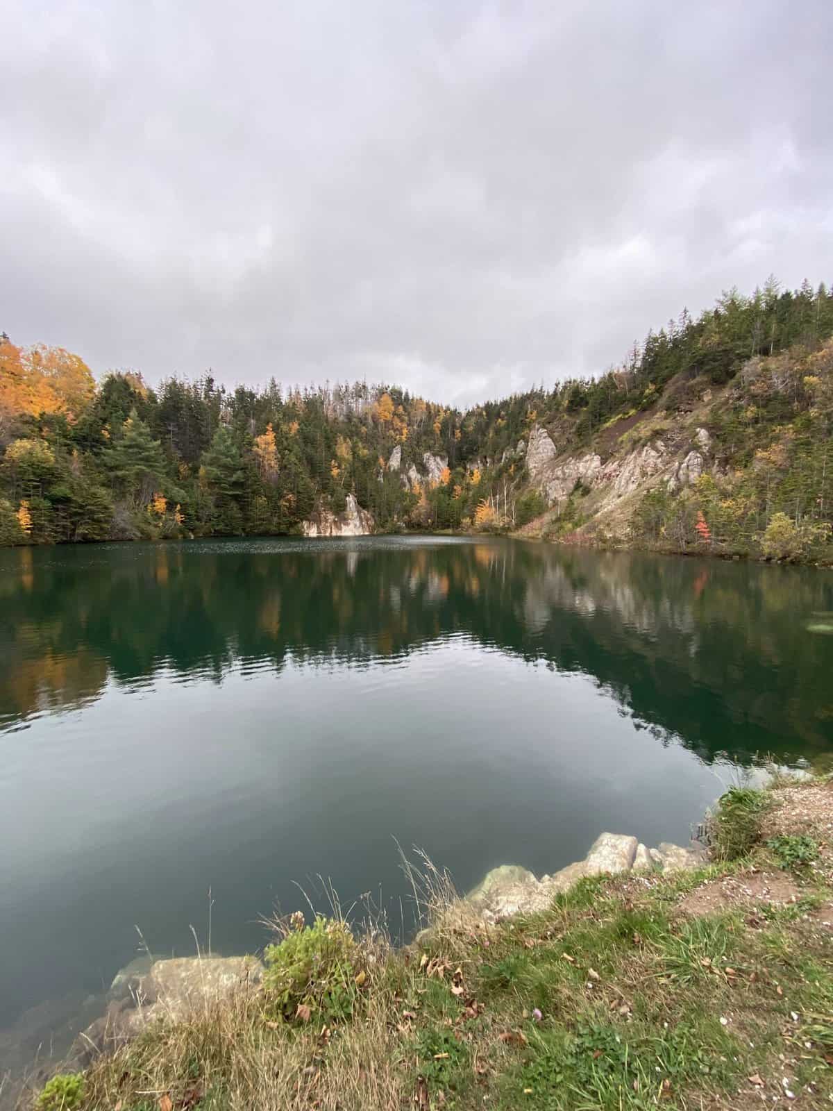 Gypsum Mine Lake, Cape Breton Island, Nova Scotia