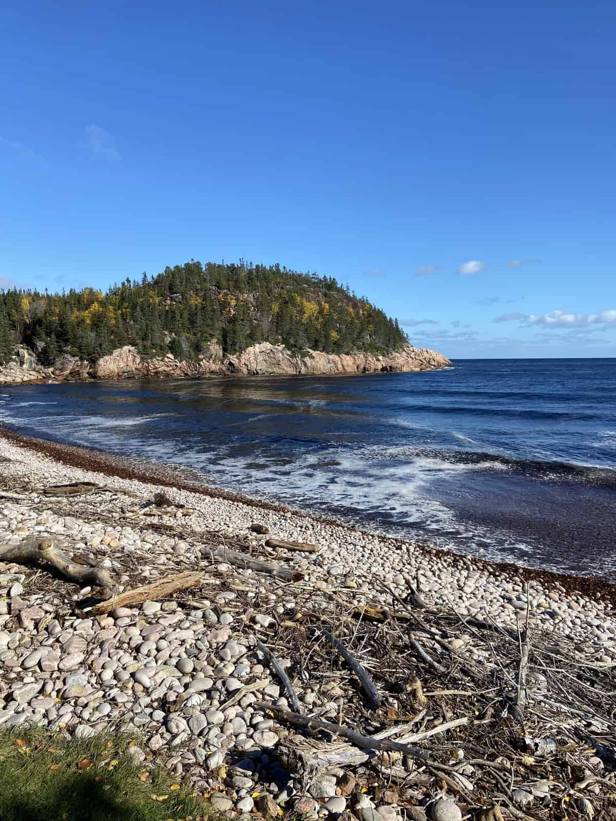 Black Brook Cove Beach on Cabot Trail itinerary, Cape Breton Island, Nova Scotia