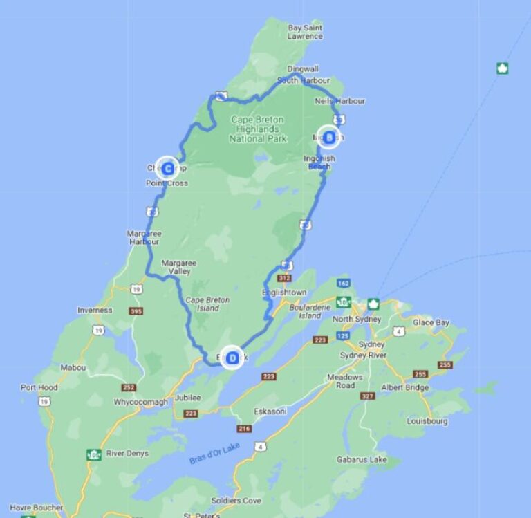 5 Day Cabot Trail Itinerary on Cape Breton Island