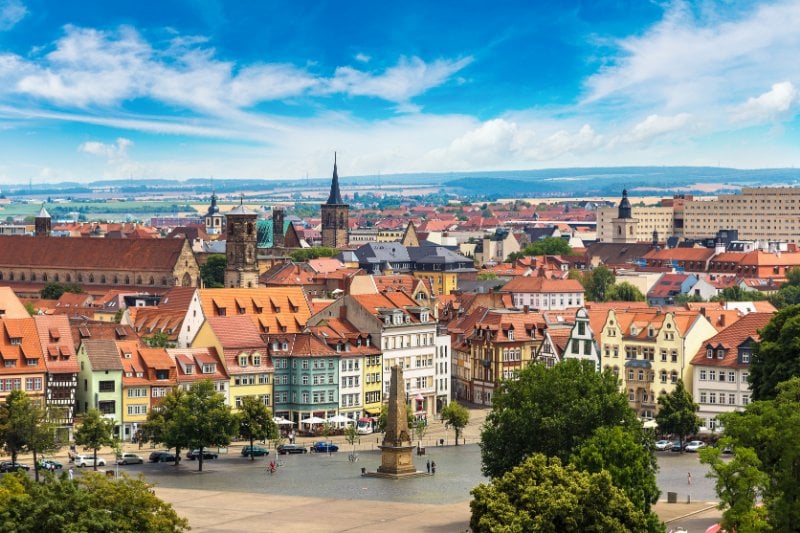 Erfurt Aerial View