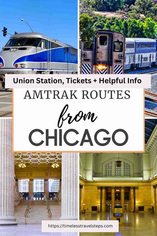 Amtrak routes from Chicago pin1 timeless travel steps 