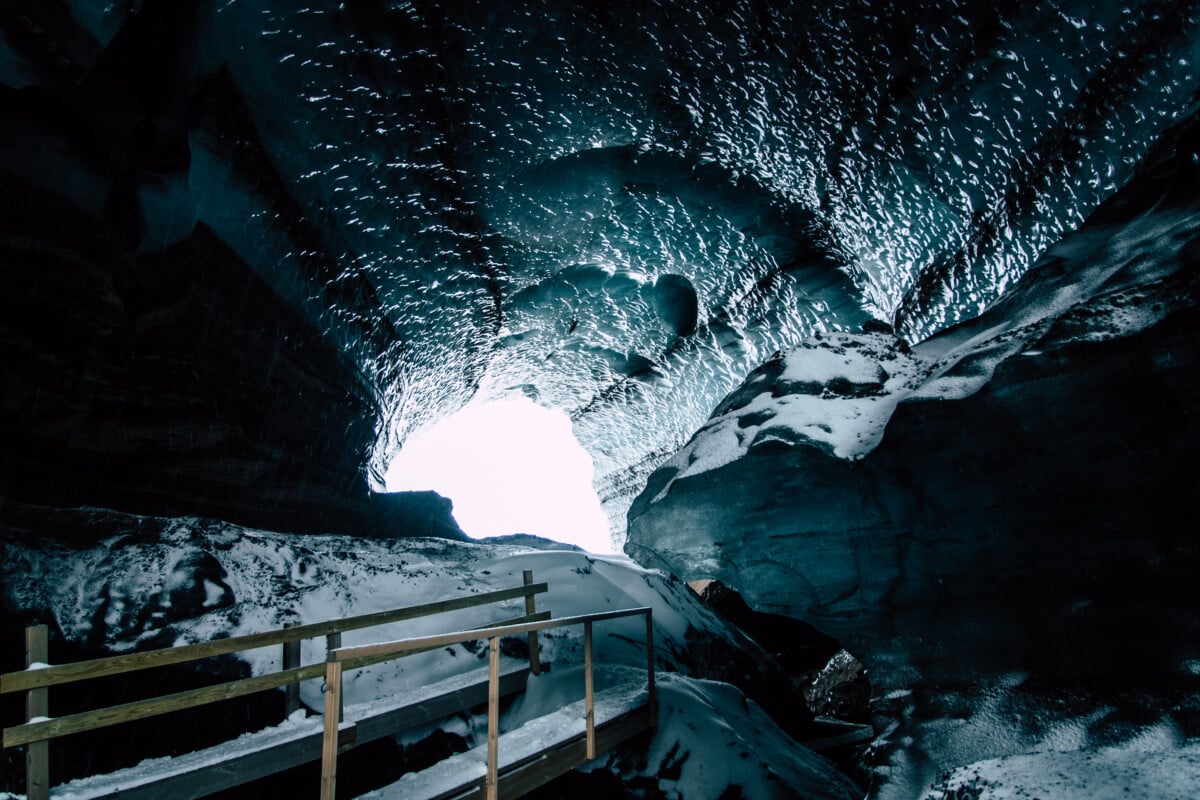 Ice Cave Katla Island Vik