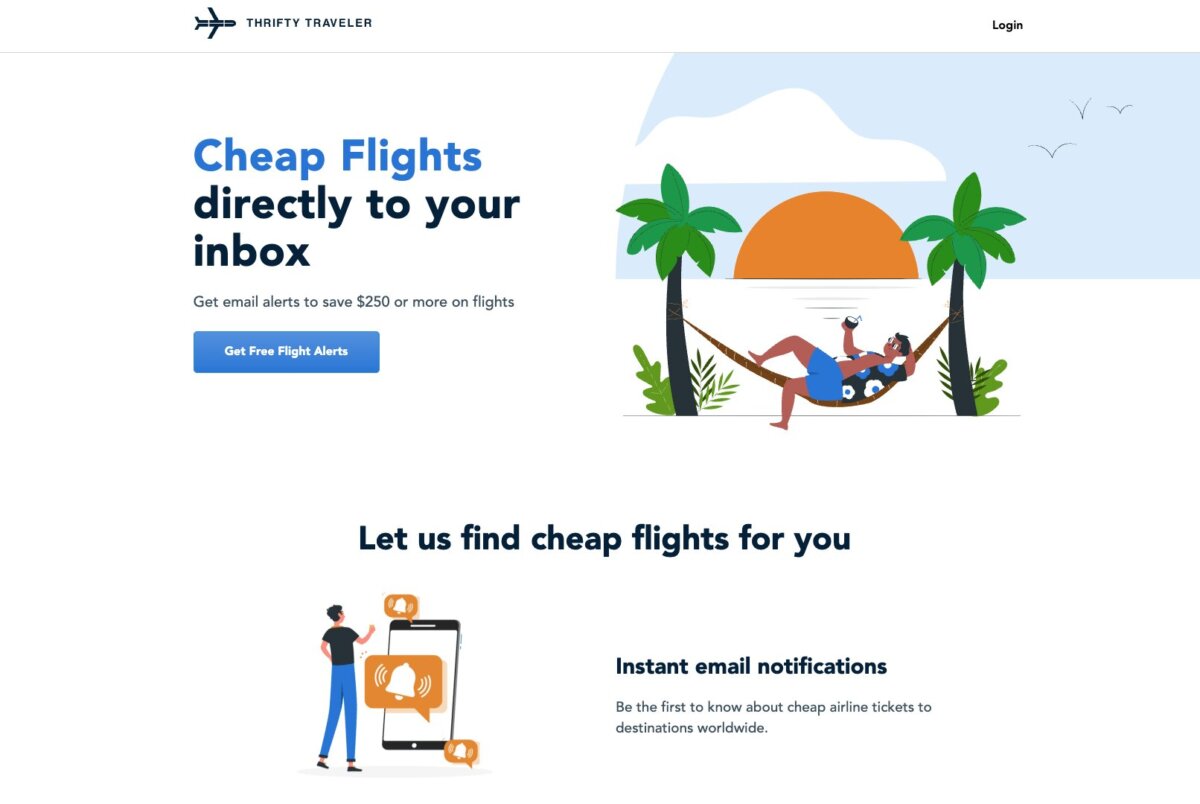 Daily flight deals from Thrifty Traveler