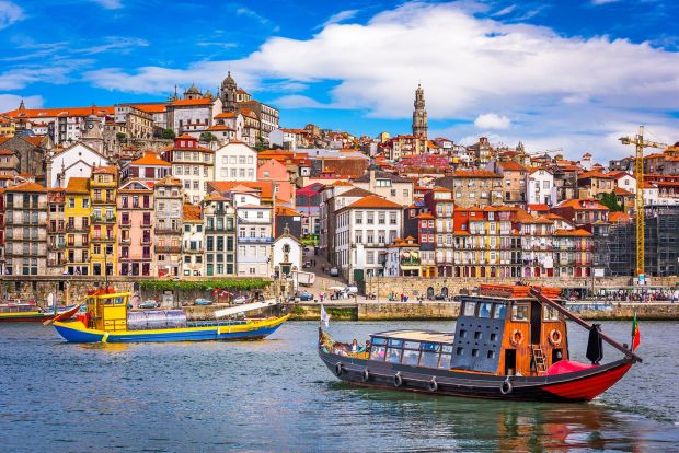 Portugal has been popular with expats since the launch of its Golden Visa program in 2012. Pictured is Porto, the second-largest city in the nation and situated on the Douro River.(Sean Pavone/iStockphoto/Getty Images)