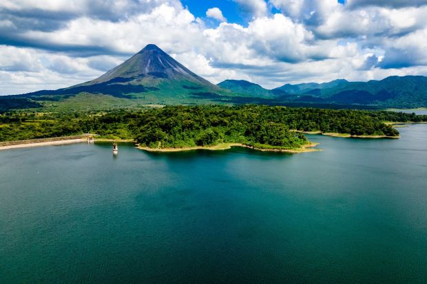 Costa Rica's natural beauty is a big selling point. Even in a world of beauty, it's hard to beat the likes of Arenal Volcano National Park.(OGphoto/iStockphoto/Getty Images)