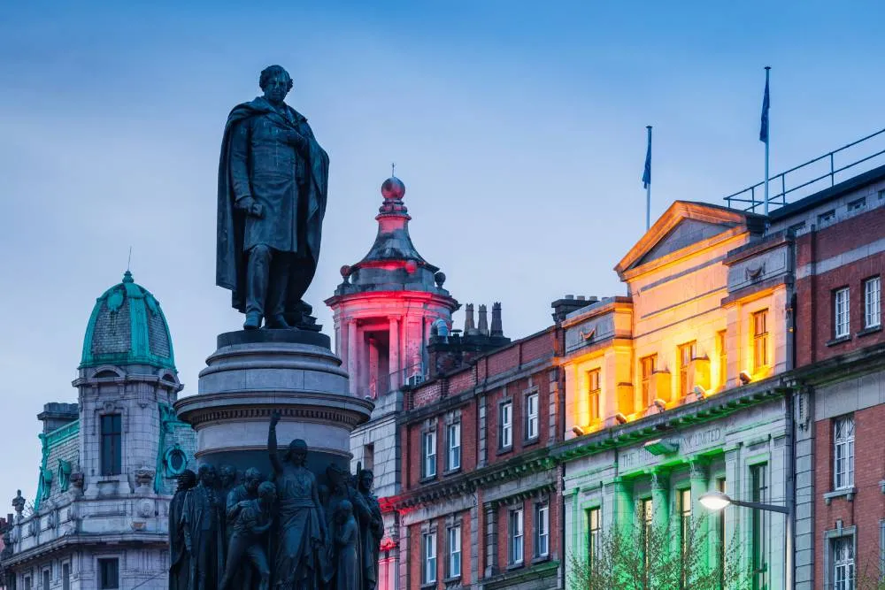 Statue of Daniel O'Connell in Dublin — Getty Images