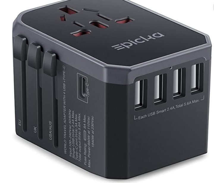 EPICKA Universal Travel Adapter