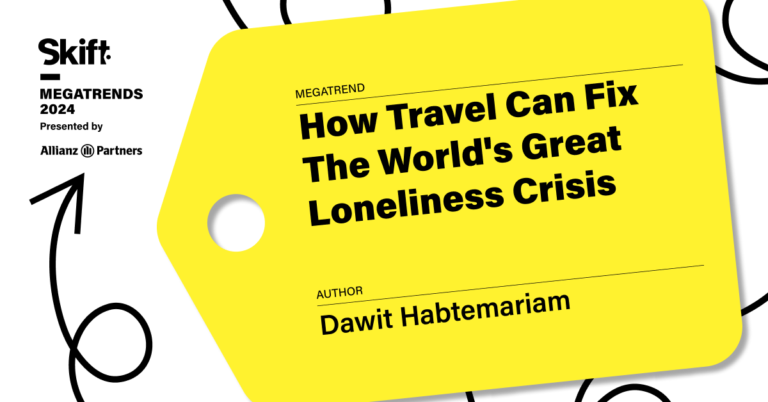 How Travel Can Fix the World's Loneliness Crisis
