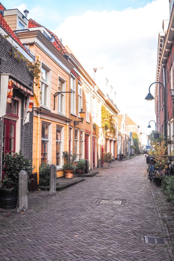 Beautiful Residential Street in Delft