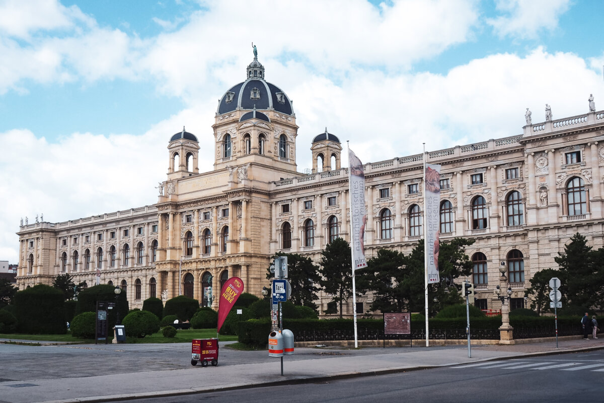 Front of the Kunsthistorisches Museum, Vienna