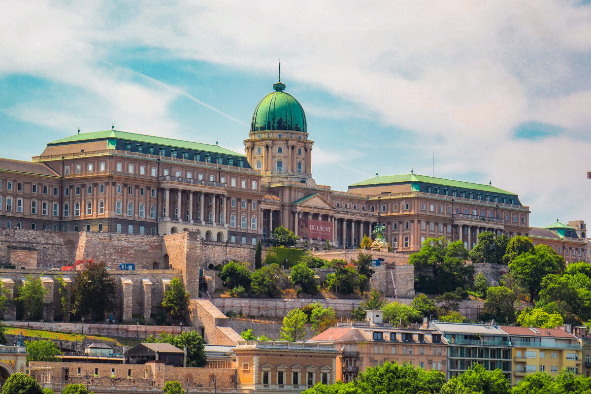 Buda Castle in Budapest, Hungary