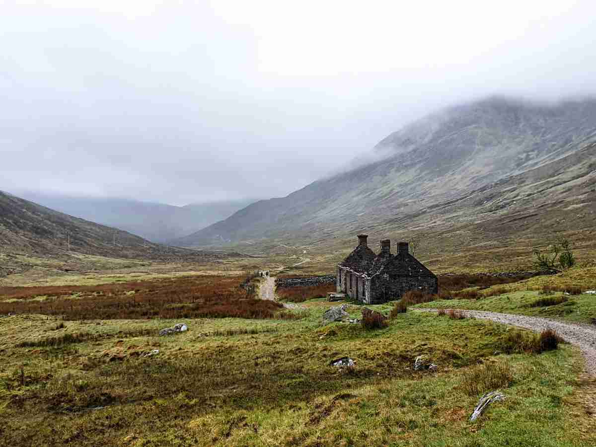 landscape between Kinlochleven and Fort William 