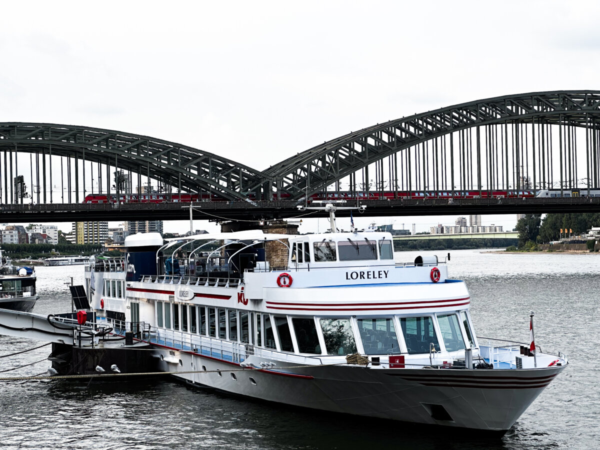 Loreley Boat on the Rhine River in Cologne