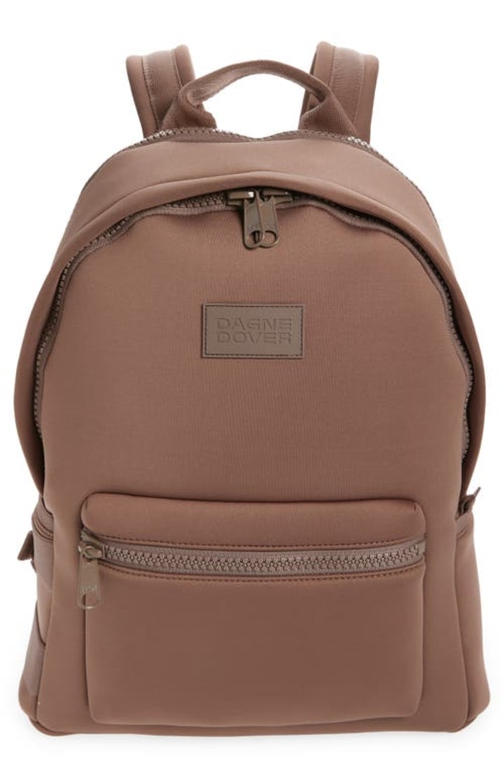 Dagne Dover Large Dakota Neoprene Backpack - Dark Moss